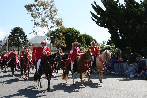 Southern California Peruvian Paso Horse Club Parade Team